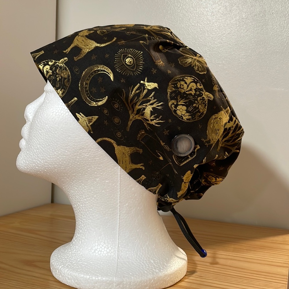 Women’s fall/Halloween scrub cap, Euro style, new